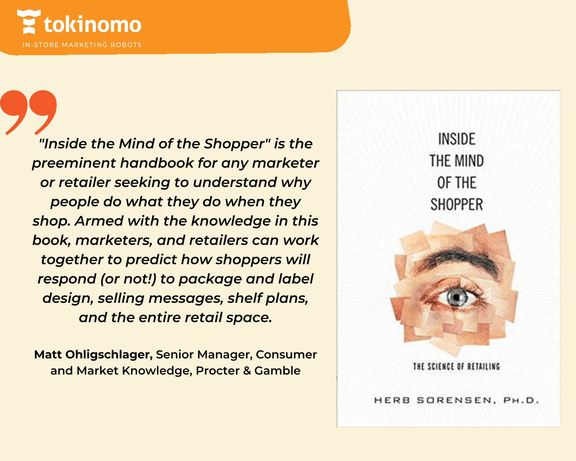 Tokinomo Inside the mind of the shopper