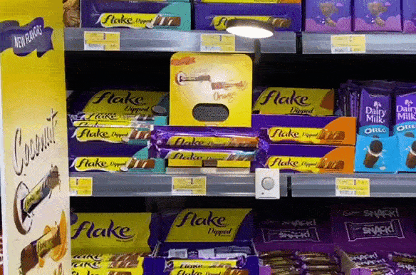 Cadbury's Flake Dipped and Tokinomo POS Marketing Robots in UAE